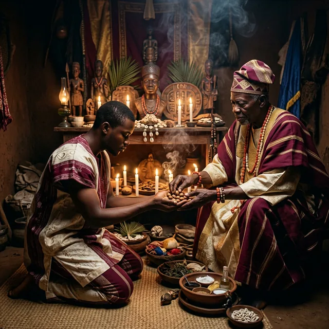 Iniciação em Ifá e Nomes Sagrados de Ọ̀yẹ̀kú Ìrosùn